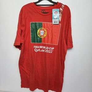 World Cup Tshirt Portugal Tshirt S-large
